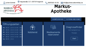 What Apotheke-altenmittlau.de website looked like in 2018 (5 years ago)