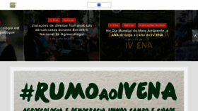 What Agroecologia.org.br website looked like in 2018 (5 years ago)