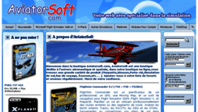 What Aviatorsoft.com website looked like in 2018 (5 years ago)