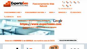 What Asesorseo.net website looked like in 2018 (5 years ago)