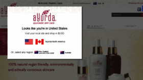 What Ayurda.com website looked like in 2018 (5 years ago)