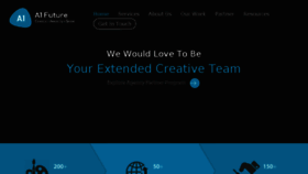 What A1future.com website looked like in 2018 (5 years ago)