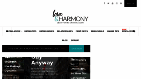 What Advice.eharmony.com website looked like in 2018 (5 years ago)