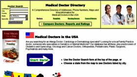 What All-doctors.org website looked like in 2018 (5 years ago)