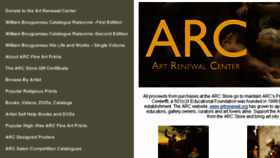 What Arc-store.com website looked like in 2018 (5 years ago)