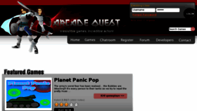 What Arcadequest.net website looked like in 2018 (5 years ago)