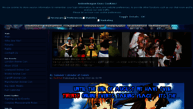 What Animeleague.net website looked like in 2018 (5 years ago)
