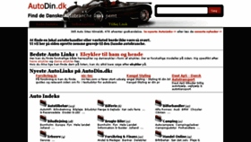What Autodin.dk website looked like in 2018 (5 years ago)