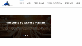 What Axxess-marine.com website looked like in 2018 (5 years ago)