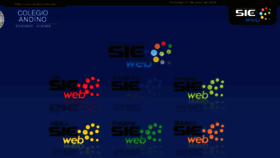 What Andino.sieweb.com.pe website looked like in 2018 (5 years ago)