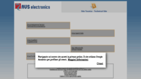 What Avselectronics.it website looked like in 2018 (5 years ago)