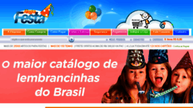 What Alegrafesta.com.br website looked like in 2018 (5 years ago)