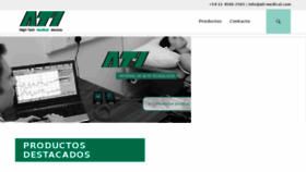 What Ati-medical.com website looked like in 2018 (5 years ago)