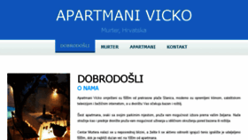 What Apartmanimurter.com.hr website looked like in 2018 (5 years ago)