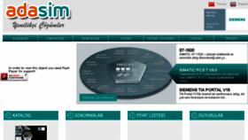 What Adasim.com.tr website looked like in 2018 (5 years ago)