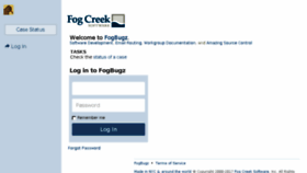 What Appassure.fogbugz.com website looked like in 2018 (7 years ago)