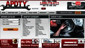 What Apdty.com website looked like in 2018 (5 years ago)