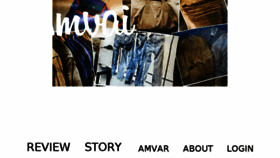 What Amvai.com website looked like in 2018 (5 years ago)