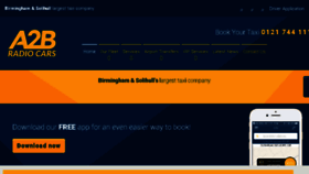 What A2bradiocars.com website looked like in 2018 (7 years ago)