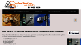 What A2s-systemes.fr website looked like in 2018 (5 years ago)