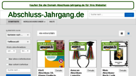 What Abschluss-jahrgang.de website looked like in 2018 (5 years ago)