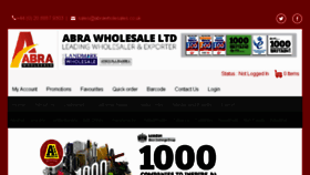 What Abraonline.co.uk website looked like in 2018 (5 years ago)