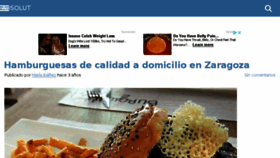 What Absolutzaragoza.com website looked like in 2018 (5 years ago)