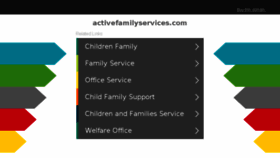 What Activefamilyservices.com website looked like in 2018 (5 years ago)