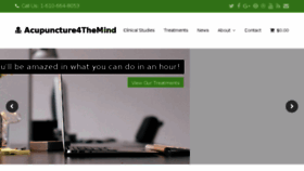 What Acupuncture4themind.com website looked like in 2018 (5 years ago)