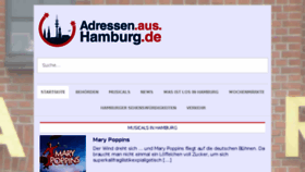 What Adressen-aus-hamburg.de website looked like in 2018 (5 years ago)