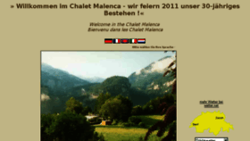 What Alpen-chalet.de website looked like in 2018 (5 years ago)