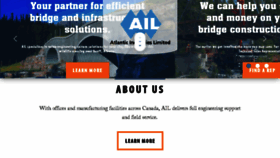 What Ail.ca website looked like in 2018 (5 years ago)