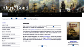 What Alaricbond.com website looked like in 2018 (5 years ago)