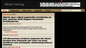 What Alfredvierling.com website looked like in 2018 (5 years ago)