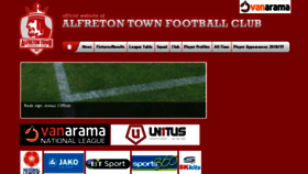 What Alfretontownfc.com website looked like in 2018 (5 years ago)