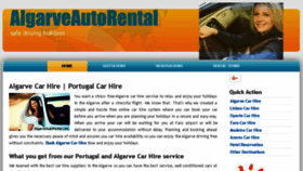 What Algarveautorental.com website looked like in 2018 (5 years ago)