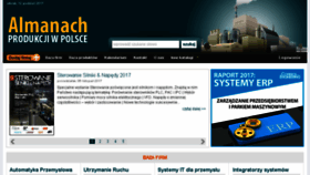 What Almanachprodukcji.pl website looked like in 2018 (5 years ago)
