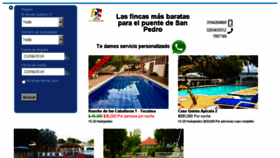 What Alquilerfincascolombia.com website looked like in 2018 (5 years ago)