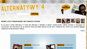 What Alternatywy4.net website looked like in 2018 (5 years ago)