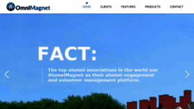 What Alumnimagnet.com website looked like in 2018 (5 years ago)
