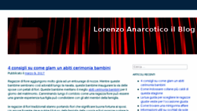What Anarcotico.net website looked like in 2018 (5 years ago)