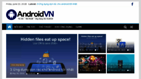 What Androidvn.net website looked like in 2018 (5 years ago)