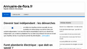 What Annuaire-de-flora.fr website looked like in 2018 (5 years ago)