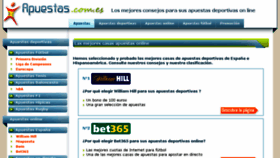 What Apuestas.com.es website looked like in 2018 (5 years ago)