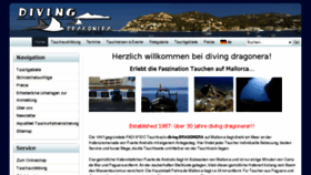 What Aqua-mallorca-diving.com website looked like in 2018 (5 years ago)