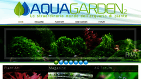 What Aquagarden.it website looked like in 2018 (5 years ago)