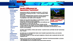 What Aquaventure-tauchreisen.de website looked like in 2018 (5 years ago)