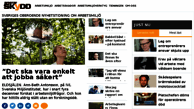 What Arbetarskydd.se website looked like in 2018 (5 years ago)
