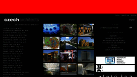 What Arch.cz website looked like in 2018 (7 years ago)