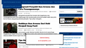 What Arwanawiki.com website looked like in 2018 (5 years ago)